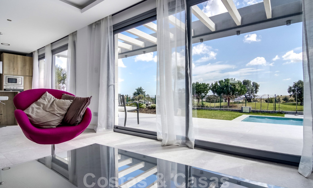 Nouveau développement de villas de luxe modernes à vendre, en front de golf avec vue sur la mer à Mijas, Costa del Sol 62473