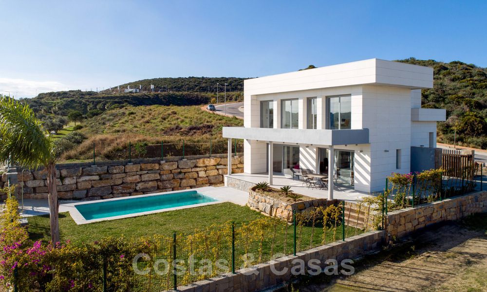Nouveau développement de villas de luxe modernes à vendre, en front de golf avec vue sur la mer à Mijas, Costa del Sol 62477