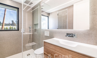 Nouvelle villa méditerranéenne moderne de plain-pied à vendre, frontline golf, proche de San Pedro - Marbella 62519 