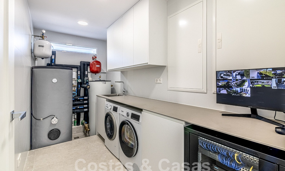 Nouvelle villa méditerranéenne moderne de plain-pied à vendre, frontline golf, proche de San Pedro - Marbella 62523