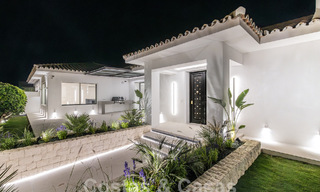 Nouvelle villa méditerranéenne moderne de plain-pied à vendre, frontline golf, proche de San Pedro - Marbella 62530 