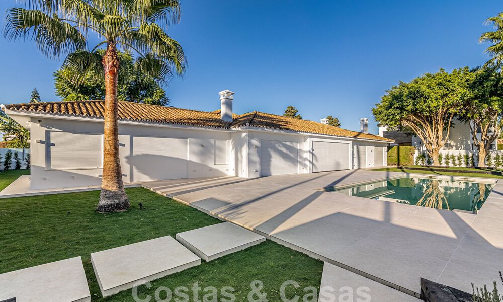 Nouvelle villa méditerranéenne moderne de plain-pied à vendre, frontline golf, proche de San Pedro - Marbella 62534
