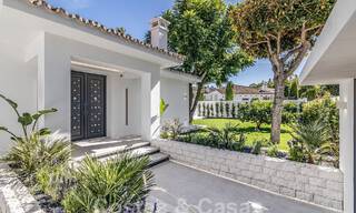 Nouvelle villa méditerranéenne moderne de plain-pied à vendre, frontline golf, proche de San Pedro - Marbella 62537 
