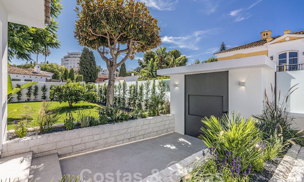 Nouvelle villa méditerranéenne moderne de plain-pied à vendre, frontline golf, proche de San Pedro - Marbella 62539
