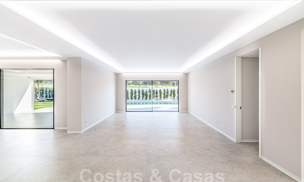 Nouvelle villa méditerranéenne moderne de plain-pied à vendre, frontline golf, proche de San Pedro - Marbella 62542