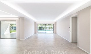 Nouvelle villa méditerranéenne moderne de plain-pied à vendre, frontline golf, proche de San Pedro - Marbella 62542 