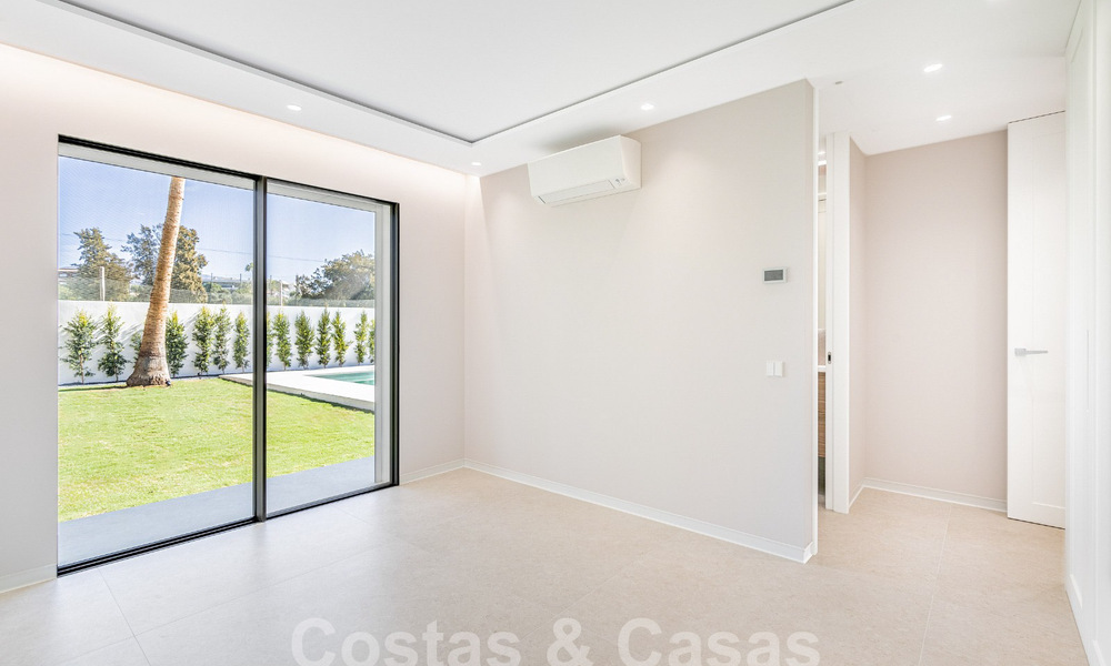 Nouvelle villa méditerranéenne moderne de plain-pied à vendre, frontline golf, proche de San Pedro - Marbella 62552