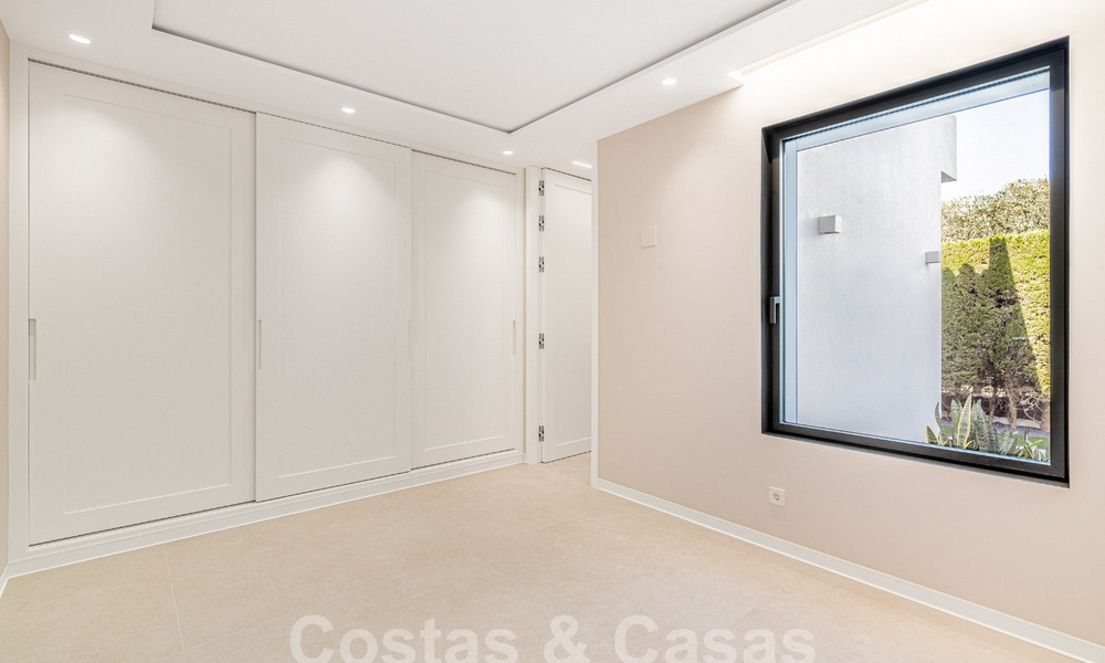 Nouvelle villa méditerranéenne moderne de plain-pied à vendre, frontline golf, proche de San Pedro - Marbella 62556