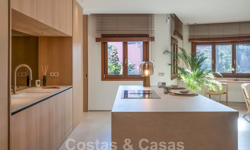 Appartement moderne rénové dans un complexe balnéaire exclusif sur le nouveau Golden Mile entre Marbella et Estepona 62616