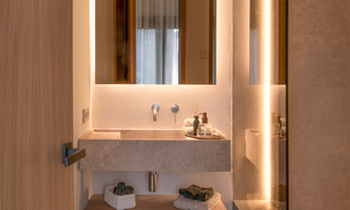 Appartement moderne rénové dans un complexe balnéaire exclusif sur le nouveau Golden Mile entre Marbella et Estepona 62620 