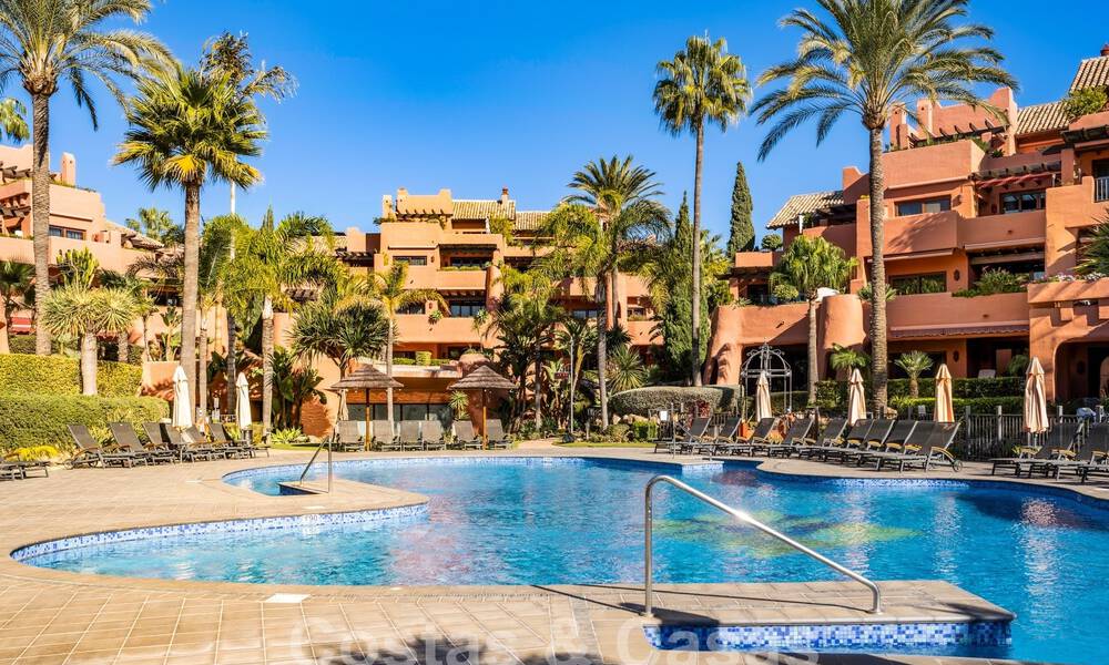 Appartement moderne rénové dans un complexe balnéaire exclusif sur le nouveau Golden Mile entre Marbella et Estepona 62632