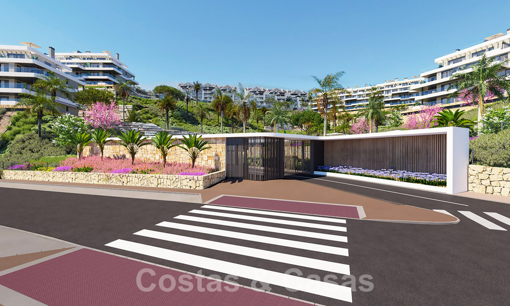 Appartements neufs et modernes à vendre avec vue sur la mer et à deux pas du terrain de golf à Mijas, Costa del Sol 62573