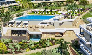 Appartements neufs et modernes à vendre avec vue sur la mer et à deux pas du terrain de golf à Mijas, Costa del Sol 62575 