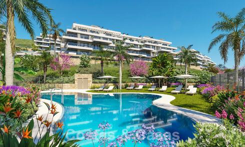 Appartements neufs et modernes à vendre avec vue sur la mer et à deux pas du terrain de golf à Mijas, Costa del Sol 62576