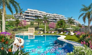 Appartements neufs et modernes à vendre avec vue sur la mer et à deux pas du terrain de golf à Mijas, Costa del Sol 62576 