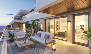 Appartements neufs et modernes à vendre avec vue sur la mer et à deux pas du terrain de golf à Mijas, Costa del Sol 62583 