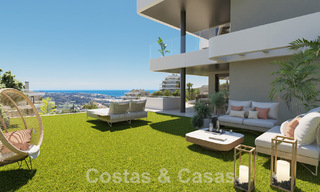 Appartements neufs et modernes à vendre avec vue sur la mer et à deux pas du terrain de golf à Mijas, Costa del Sol 62587 