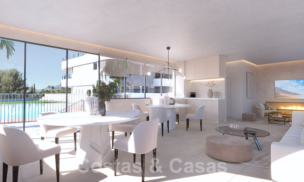 Nouveau programme exclusif d'appartements à vendre à l'est du centre de Marbella 62599