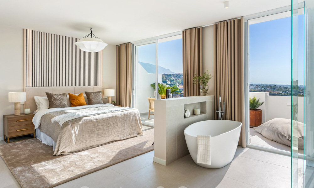 Maison élégamment rénovée à vendre, adjacente au terrain de golf de La Quinta à Benahavis - Marbella 62793