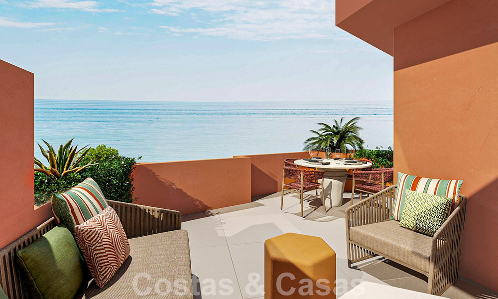 Penthouse de qualité à vendre dans un complexe en bord de mer à l'est du centre de Marbella 62842