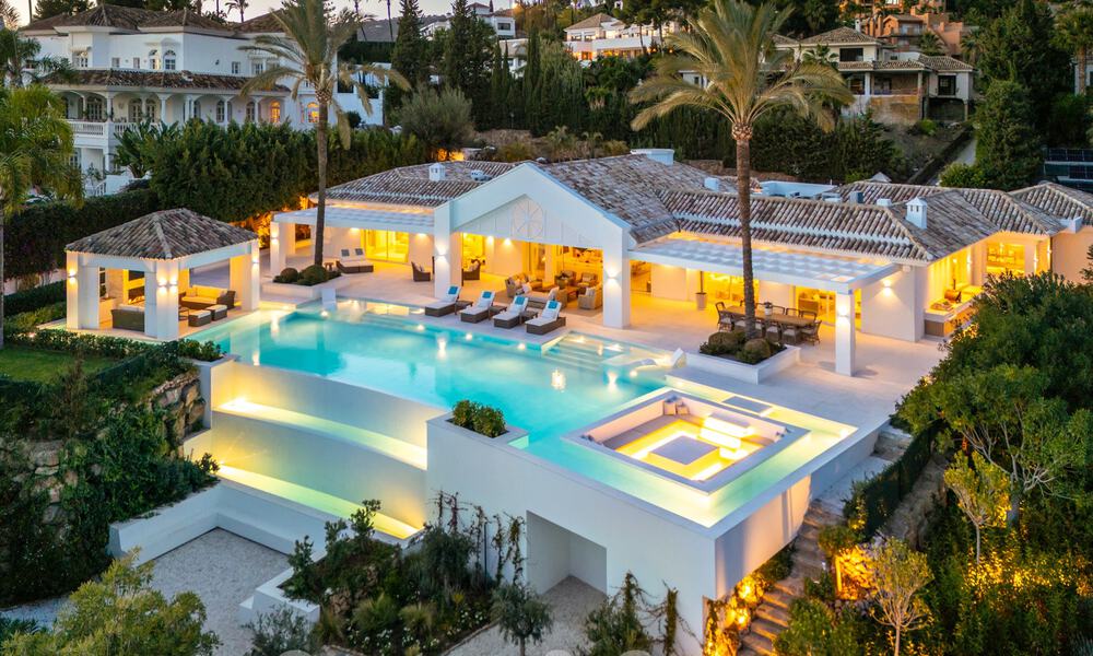 Villa de luxe sophistiquée avec vue panoramique sur la mer à vendre à Nueva Andalucia, Marbella 62758
