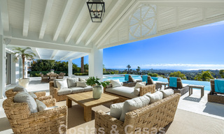 Villa de luxe sophistiquée avec vue panoramique sur la mer à vendre à Nueva Andalucia, Marbella 62772 