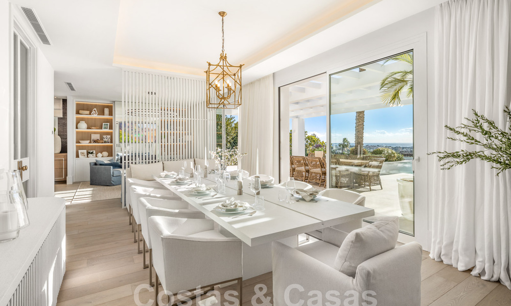 Villa de luxe sophistiquée avec vue panoramique sur la mer à vendre à Nueva Andalucia, Marbella 62776