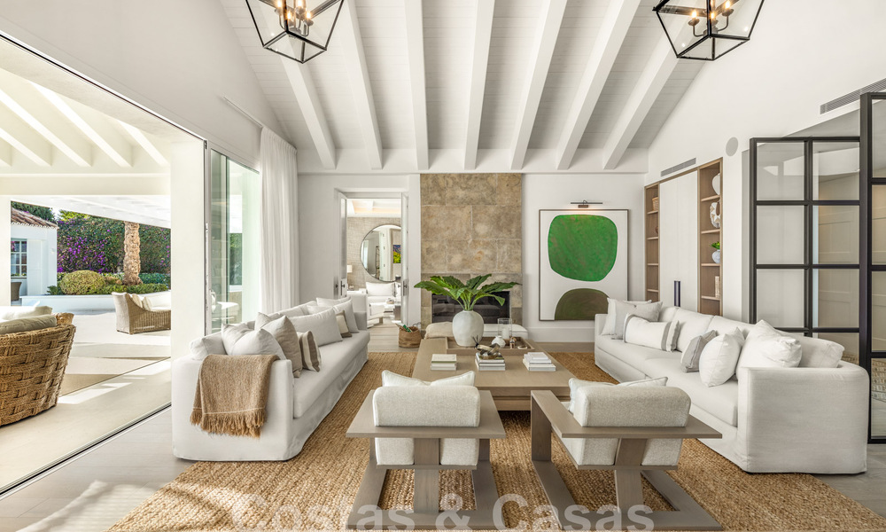 Villa de luxe sophistiquée avec vue panoramique sur la mer à vendre à Nueva Andalucia, Marbella 62778