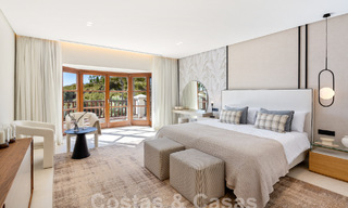 Maison méditerranéenne luxueusement rénovée à vendre dans un quartier résidentiel fermé exclusif sur le Golden Mile de Marbella 62740 