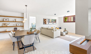 Maison méditerranéenne luxueusement rénovée à vendre dans un quartier résidentiel fermé exclusif sur le Golden Mile de Marbella 62745 