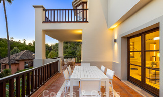Maison méditerranéenne luxueusement rénovée à vendre dans un quartier résidentiel fermé exclusif sur le Golden Mile de Marbella 62749 