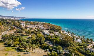 Villas de luxe prêtes à emménager, à vendre dans un nouveau complexe innovant composé de 12 villas sophistiquées avec vue sur la mer, sur le Golden Mile de Marbella 62650 
