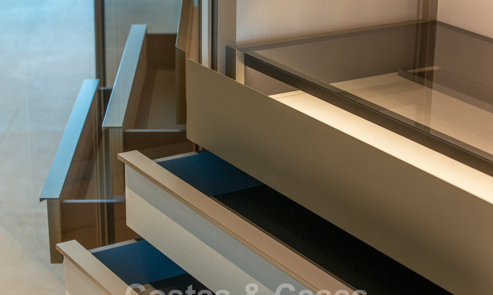 Villas de luxe prêtes à emménager, à vendre dans un nouveau complexe innovant composé de 12 villas sophistiquées avec vue sur la mer, sur le Golden Mile de Marbella 62695