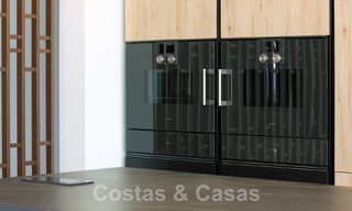 Villas de luxe prêtes à emménager, à vendre dans un nouveau complexe innovant composé de 12 villas sophistiquées avec vue sur la mer, sur le Golden Mile de Marbella 62722 