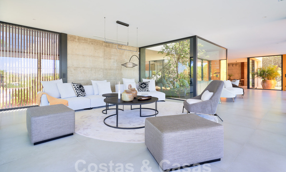 Villa design à l'architecture avant-gardiste à vendre dans une zone verte de Sotogrande, Costa del Sol 62856