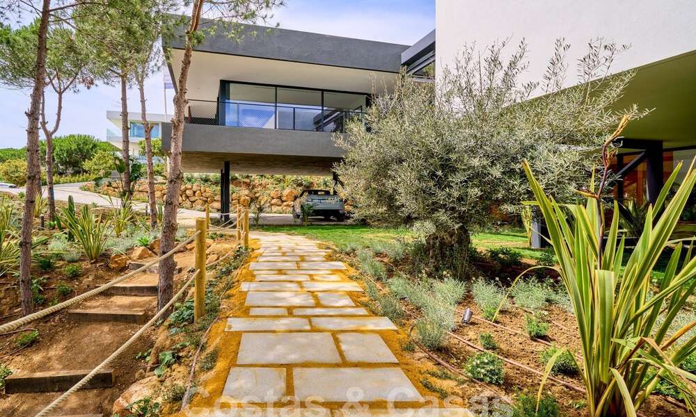 Villa design à l'architecture avant-gardiste à vendre dans une zone verte de Sotogrande, Costa del Sol 62864