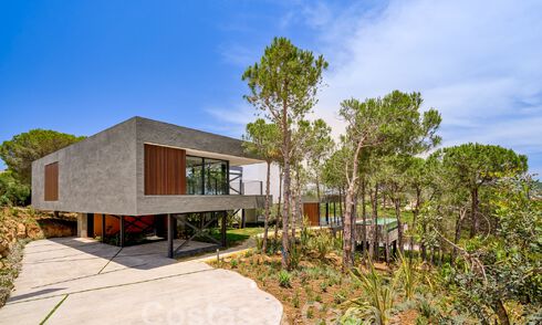 Villa design à l'architecture avant-gardiste à vendre dans une zone verte de Sotogrande, Costa del Sol 62866