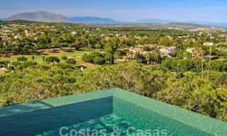 Villa design à l'architecture avant-gardiste à vendre dans une zone verte de Sotogrande, Costa del Sol 62869 