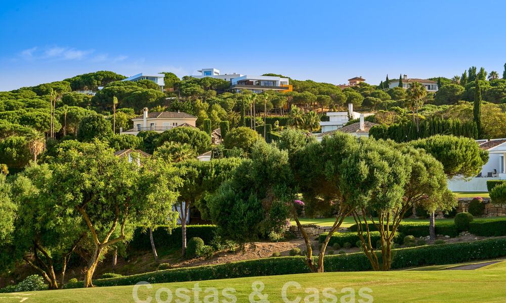 Villa design à l'architecture avant-gardiste à vendre dans une zone verte de Sotogrande, Costa del Sol 62871