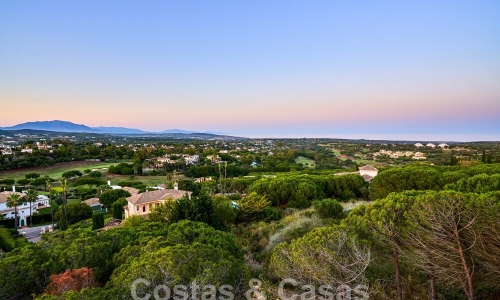 Villa design à l'architecture avant-gardiste à vendre dans une zone verte de Sotogrande, Costa del Sol 62872