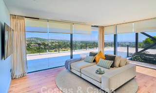 Villa design à l'architecture avant-gardiste à vendre dans une zone verte de Sotogrande, Costa del Sol 62875 