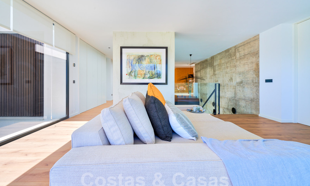 Villa design à l'architecture avant-gardiste à vendre dans une zone verte de Sotogrande, Costa del Sol 62876