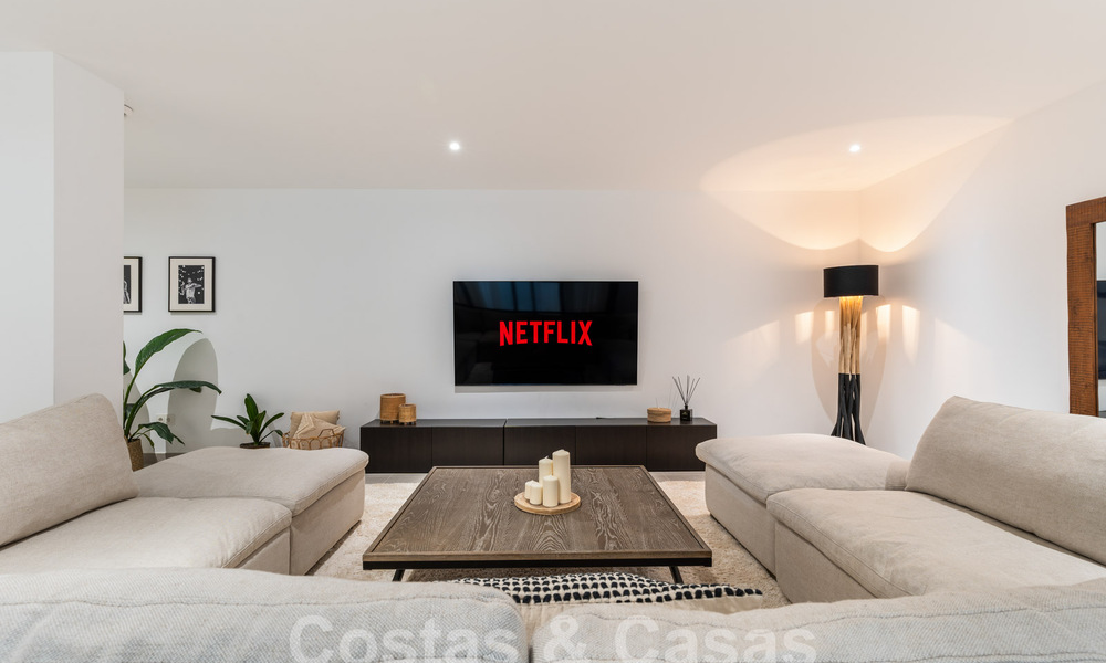 Villa moderne de luxe, prête à être emménagée, à vendre dans un complexe golfique protégé sur le nouveau Golden Mile, Marbella - Estepona 62922