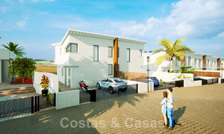 Nouvelles maisons contemporaines de luxe à vendre dans la vallée du golf de Mijas, Costa del Sol 63034 