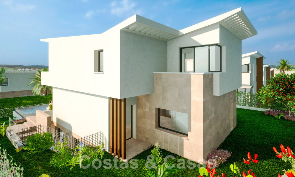 Nouvelles maisons contemporaines de luxe à vendre dans la vallée du golf de Mijas, Costa del Sol 63036