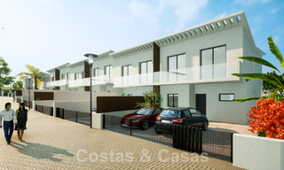 Nouvelles maisons contemporaines de luxe à vendre dans la vallée du golf de Mijas, Costa del Sol 63037 