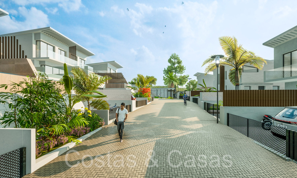 Nouvelles maisons contemporaines de luxe à vendre dans la vallée du golf de Mijas, Costa del Sol 68868