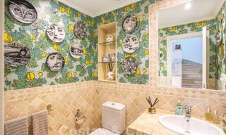 Spacieux et luxueux penthouse de 4 chambres à vendre dans un complexe de golf de première ligne à Nueva Andalucia, Marbella 63042 