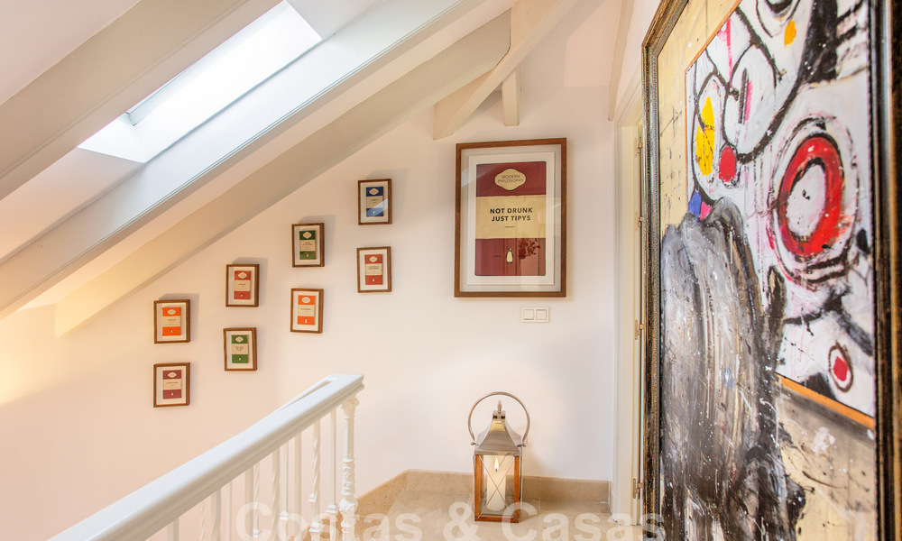 Spacieux et luxueux penthouse de 4 chambres à vendre dans un complexe de golf de première ligne à Nueva Andalucia, Marbella 63072