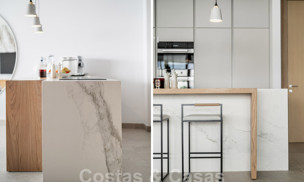 Appartement moderne de première classe à vendre, avec vue sur la mer, le golf et les montagnes à Benahavis - Marbella 63131